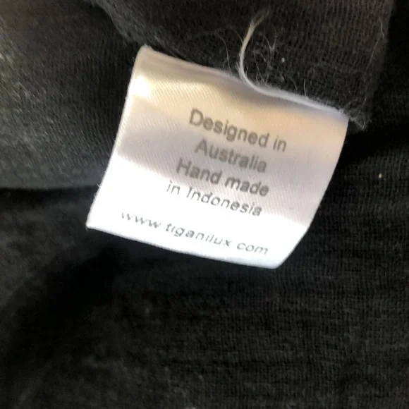 Tigani Lux Linen Moss Dress 1.0 - Picture 12 of 13